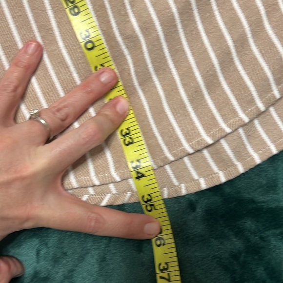 Abercrombie & Fitch Soft A&F Flannel Women’s size M Stripped Button Down… - Picture 13 of 13